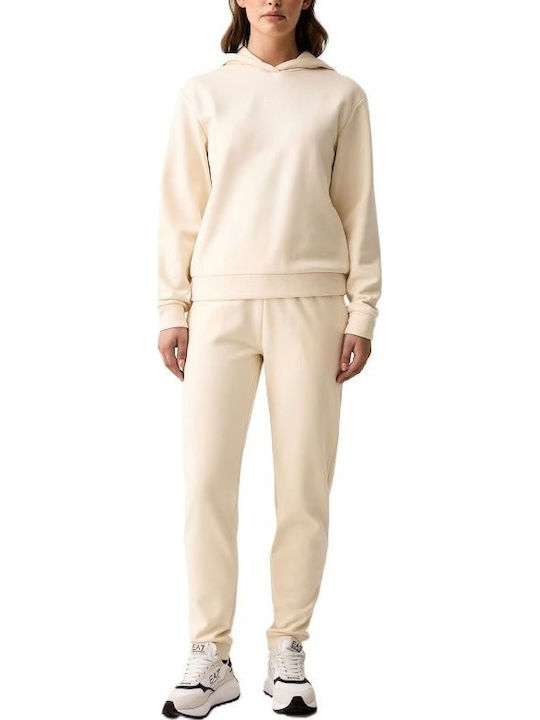 Damen Jogginghosen Beiges Set