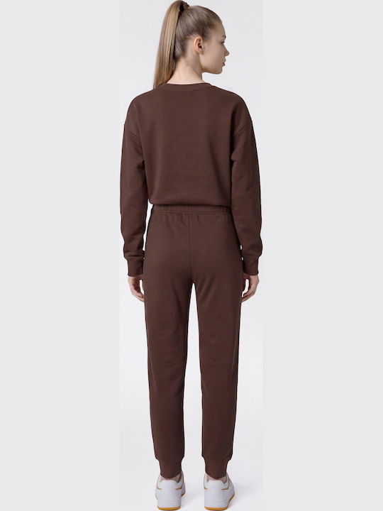 Kinder Sweatpants Set Chocolate