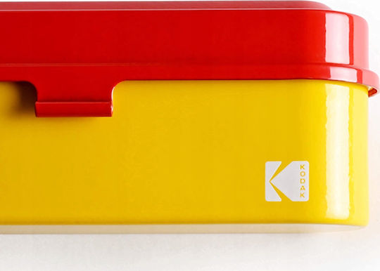135 Film Case Small Red Yellow