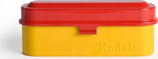 135 Film Case Small Red Yellow