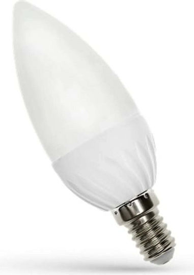 Spectrum LED крушка 6W за фасунга E14 и форма C35 Хладно бяло 560лм
