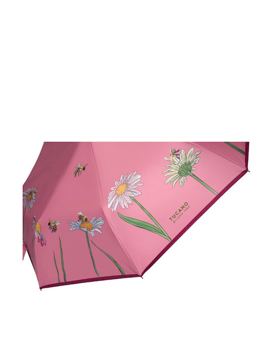 Tucano Kids Compact Pink Umbrella Tucano Kids Compact Pink Umbrella