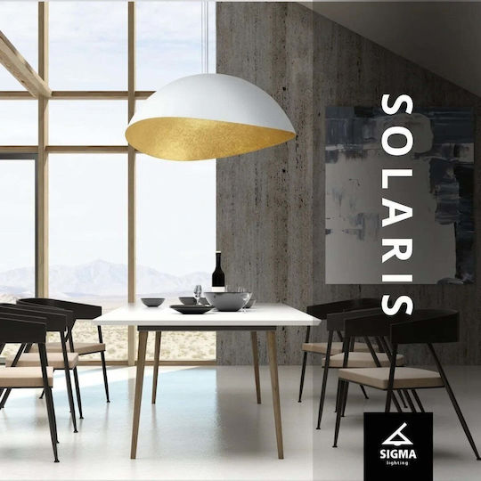 Sigma Solaris Lumini Suspendate Negru Cu Bază De Bec E27 69x69x97cm