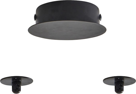 Home Lighting ADEPT TUBE Lumini Suspendate Negru Cu Pantaloni Evazați Cu Dulie E27 50cm