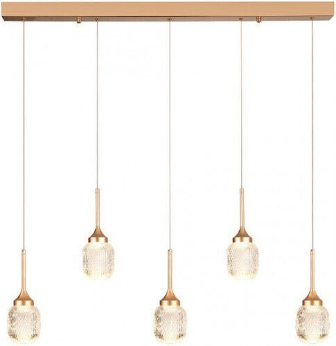 Inlight Pendant Light Gold 30x30x200cm