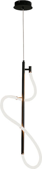 Viokef Mad Adjustable Pendant Light Black 21x120cm
