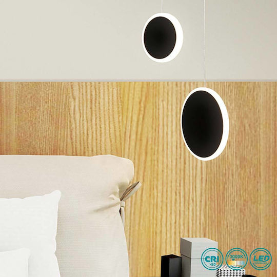 Viokef Mad Adjustable Pendant Light Black 21x120cm