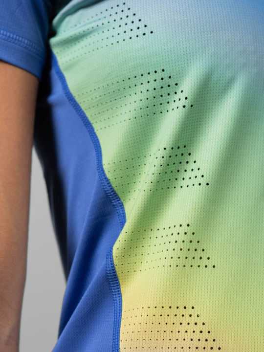 Athletic T-Shirt Chroma Blue