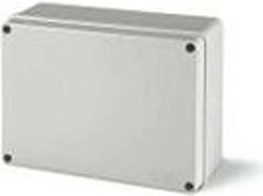 Canalplast Oberfläche-Anschlussdose 300 X 380 X 120mm Kunststoff Ip56 Graue Ol20026