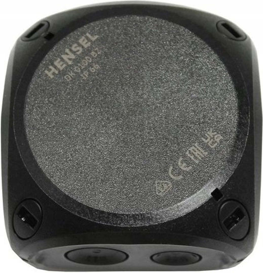 Installation Box Dk 0100 Bz Surface-mounted Without Terminals 84x84x55mm Hermetic Ip66 Black Hensel