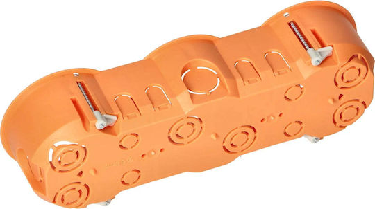 Orno Gemauertes Anschlussdose in Orange Farbe