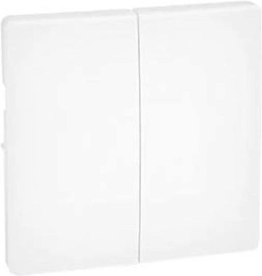 Kontakt-Simon Recessed Rotary Switch with Key Double with Frame White
