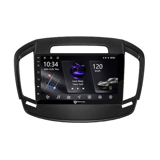 VenCore Auto-Audiosystem für Opel Insignia 2014-2017 mit Touchscreen 9" Bluetooth USB AUX Eingebautes Wi-Fi GPS Apple CarPlay Android Auto