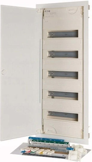Eaton Elektrischer Sicherungskasten Wandmontage, 5 Reihen, 12 Elemente