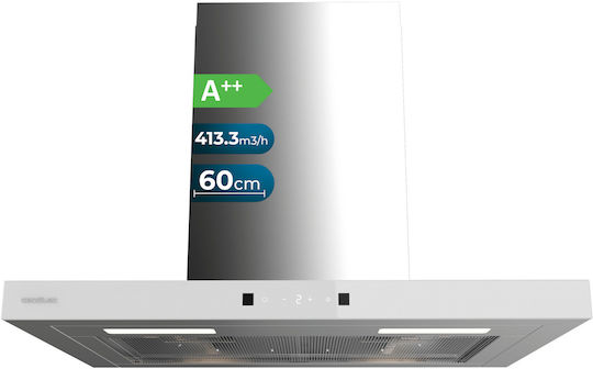 Cecotec Bolero Flux TT 604400 Кухненски аспиратор Комин 60cm Inox