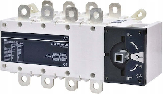 ETI Buton Tetrapolar Pentru Panoul Electric 415V 250A