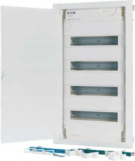 Eaton Tablou Electric Încastrat, 4 Rânduri, 12 Elemente
