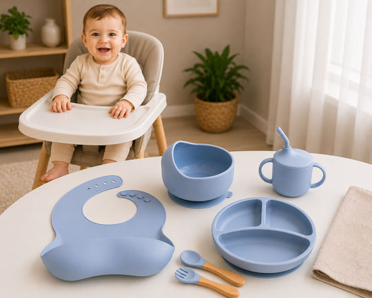Set de Făcut Mâncare din Silicon Violet 6 buc