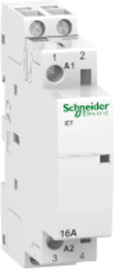 Schneider Electric Релета На Релса Захранване 16A Двуполюсен С Напрежение 220V