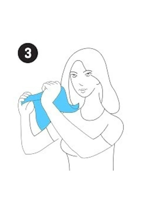 Set 3 Șervețele Instant Răcoritoare Airflip Ice Microfibră 100 X 30 Cm Efect Răcoritor Prin Evaporare Gât Cap Ideal Pentru Drumeții Alergare Tenis Fitness