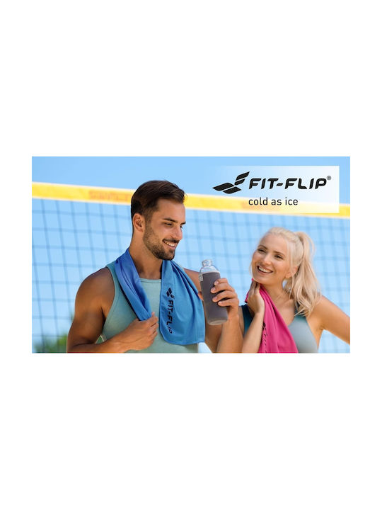 Set 3 Șervețele Instant Răcoritoare Airflip Ice Microfibră 100 X 30 Cm Efect Răcoritor Prin Evaporare Gât Cap Ideal Pentru Drumeții Alergare Tenis Fitness