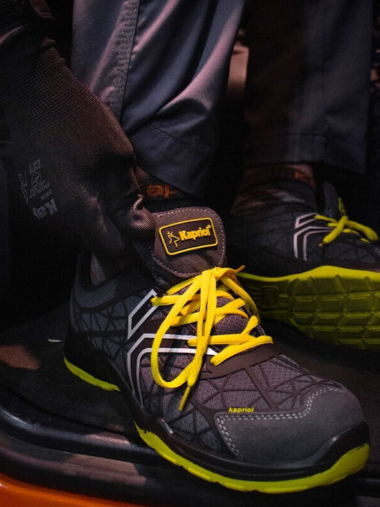Kapriol Spider Green Safety Low S1P Work Footwear