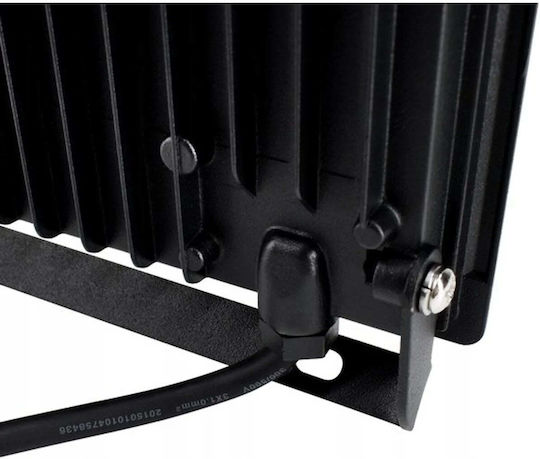 Bemko Στεγανός Προβολέας LED 100W Φυσικό Λευκό 4000K IP65