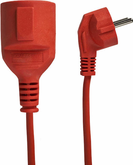 Kraft & Dele Extension Cable Cord 50m Orange