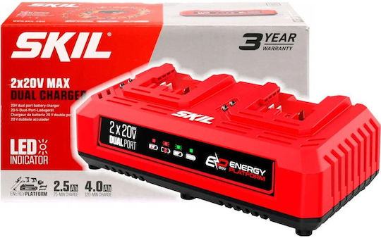 Skil Încărcător Baterii Scule 20V