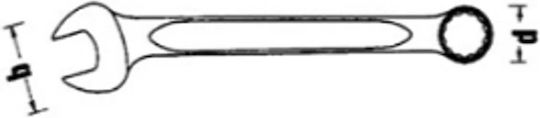 Stahlwille Германополигонно 24mm 1бр