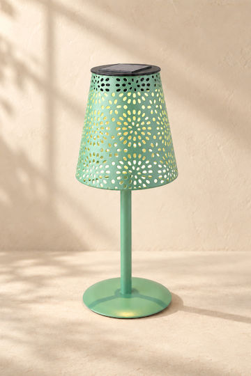 Kaemingk Tabletop Solar Light Flower 12cmx12cmx28.5cmcm