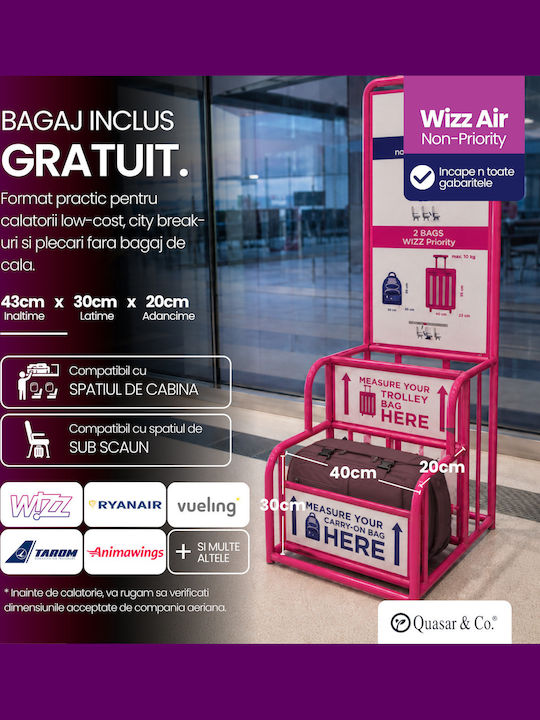 Quasar Rucsac Impermeabil Burgundy