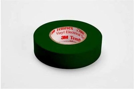3M Μονωτική Ταινία 19mm x 20m Temflex 155 Πράσινη