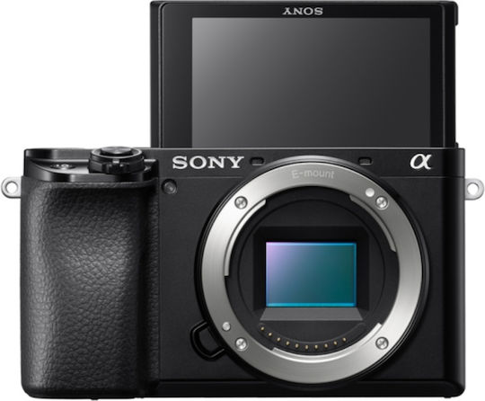 Sony A6100 Безогледален Фотоапарат Комплект (E PZ 16-50mm F3.5-5.6 OSS II) Черен