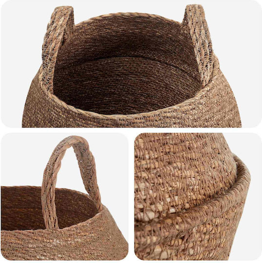 vidaXL Flower Pot Natural 32x32x32cm