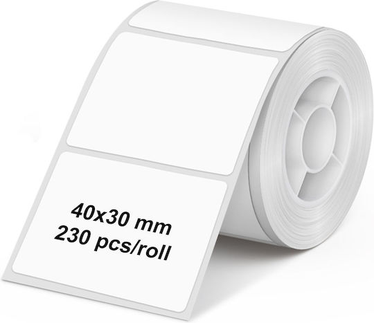 Olympia Self-Adhesive Label Rolls for Label Printer 40x30mm