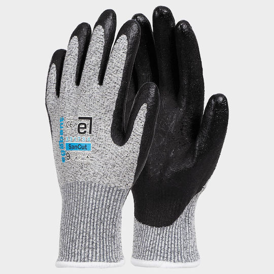 Stenso Gloves for Work Nitrile/Polyester 1pcs