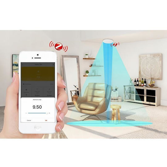 MOES Kabelloser ZigBee-Bewegungssensor mit 9 m Reichweite