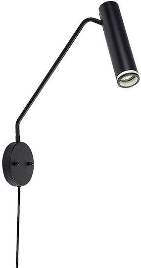Rabalux Lampa De Perete Modernă Cu Bază De Bec GU10 Neagră