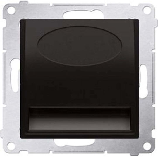 Kontakt-Simon Wandleuchte mit Integrierter LED Graue 7,5x7,5cm
