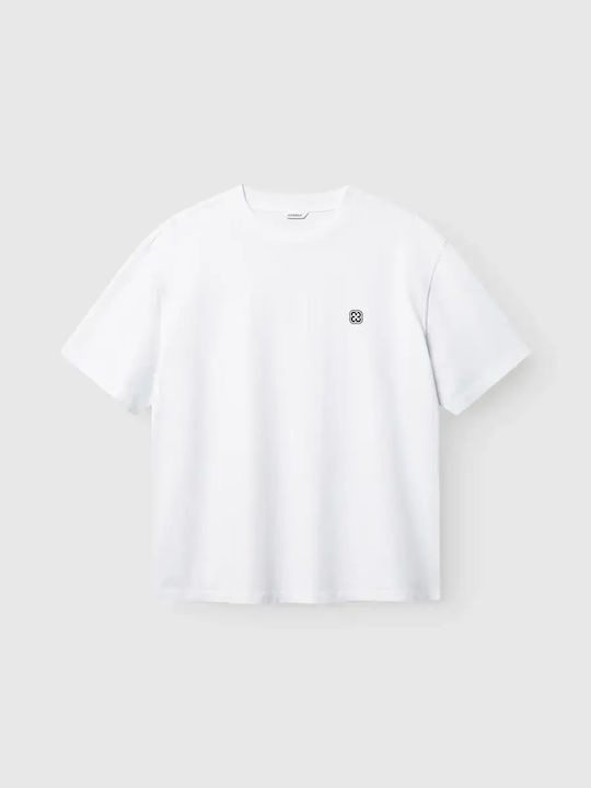 Boxy T-shirt Λευκό