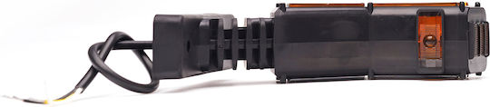 Led Dreifaches Seitenvolumenleuchte Typ Horn Kurze Funktion Blitz 12v24v Was Rechts