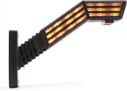 Led Dreifaches Seitenvolumenleuchte Typ Horn Langes Blinklicht 12v24v Was Rechts