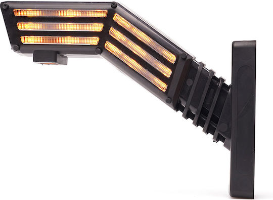 Led Dreifaches Seitliches Volumenlicht Typ Horn Kurz Mit Blitzfunktion 12v24v Was Linke
