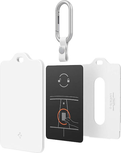 Spigen Tesla калъф за карта 1 брой бял Tesla ключова карта Acp11404
