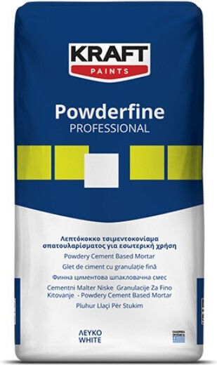 Kraft Powderfine Putty Filler White 5kg