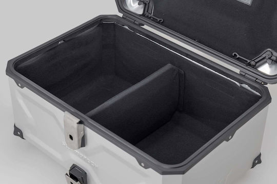 SW-Motech Trax Adv Motorrad-Topcase Aluminium 65l Silber
