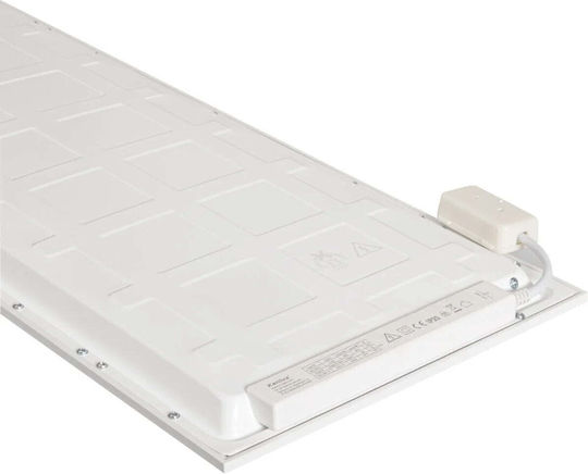 Kanlux Παραλληλόγραμμο Χωνευτό LED Panel 38W με Φυσικό Λευκό Φως 4000K 119.5x29.5εκ.
