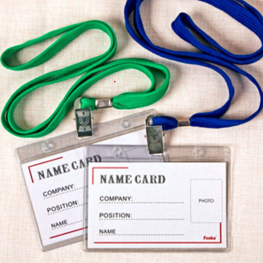 Foska Conference Badge 110x80mm