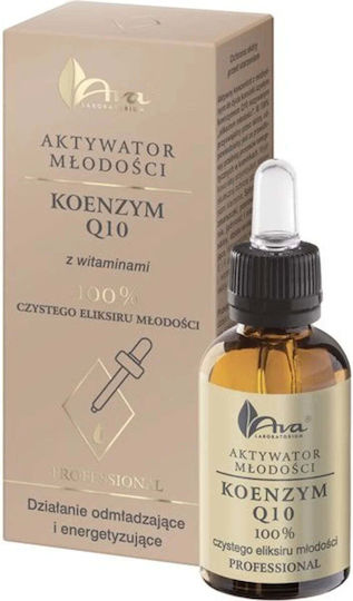 Ava Laboratorium Youth Activator Coenzyme Q10 Moisturizing and Anti-aging Serum for Face with Q10 for Nourishing 30ml